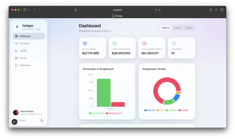 Screenshot Finsight